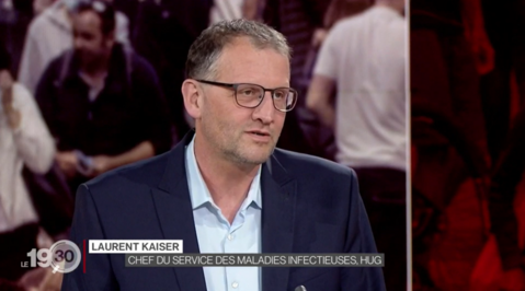 Malgré l'augmentation des cas de COVID-19, le Pr. Laurent Kaiser se veut rassurant