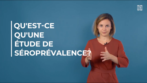 What is a seroprevalence study?
